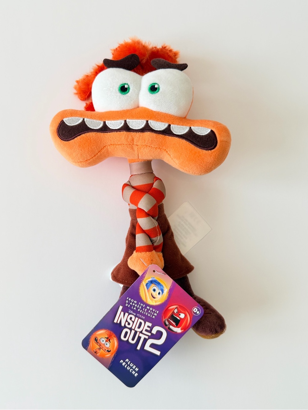 Disney Pixar Inside Out 2 Anxiety Plush Doll 14” NWT Original Tags 2024
